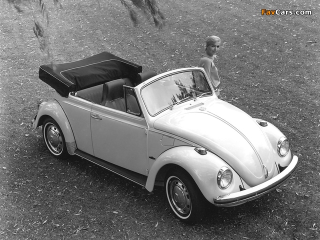 Images of Volkswagen Beetle Convertible 1968–72 (640 x 480)