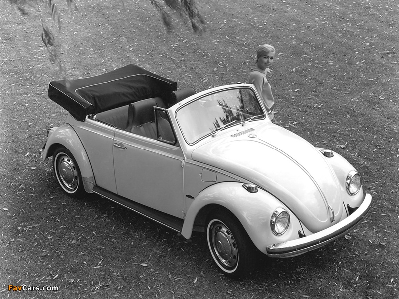 Images of Volkswagen Beetle Convertible 1968–72 (800 x 600)