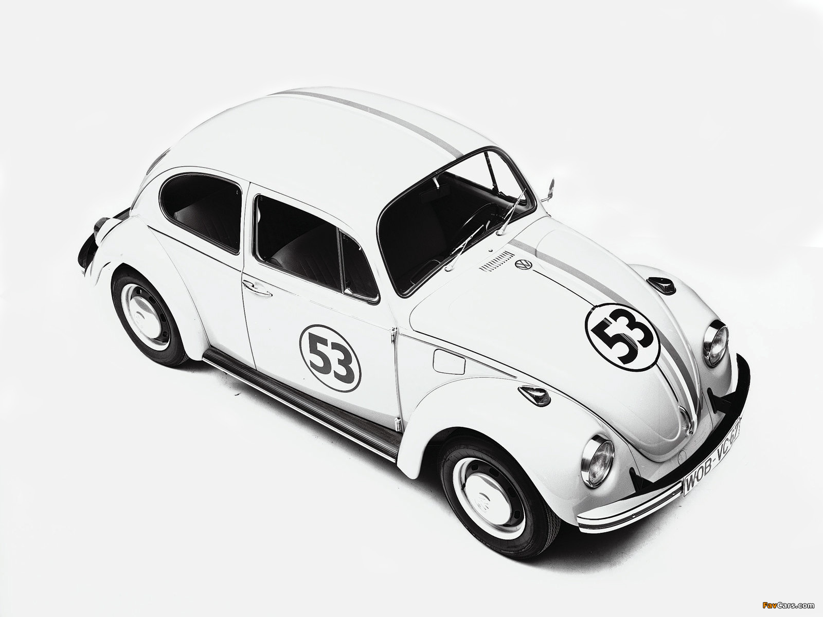 Images of Volkswagen Beetle Herbie (Type 1) 1969 (1600 x 1200)