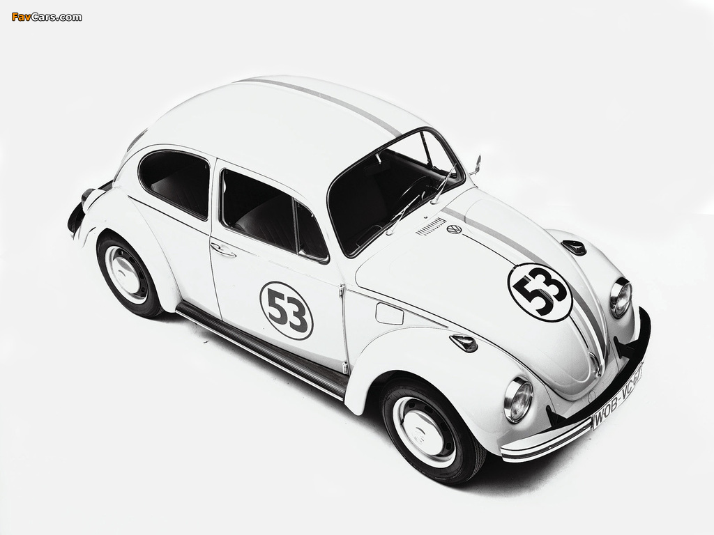 Images of Volkswagen Beetle Herbie (Type 1) 1969 (1024 x 768)