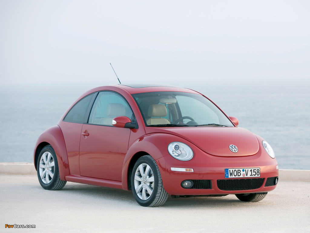 Images of Volkswagen New Beetle 2006–10 (1024 x 768)