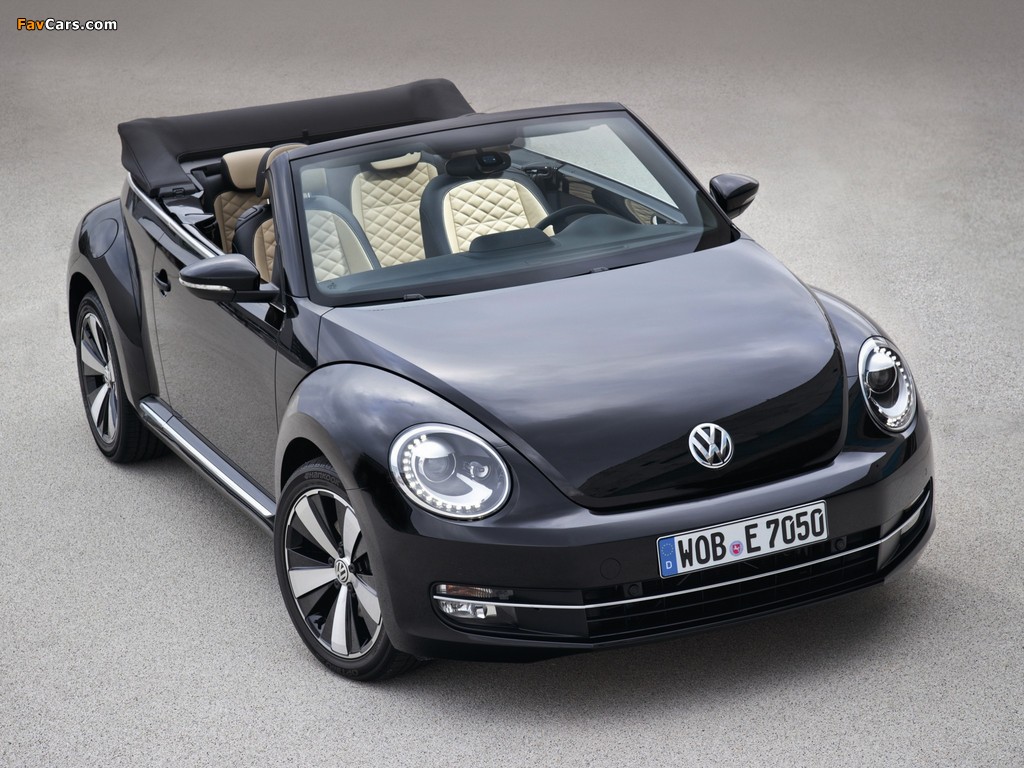 Images of Volkswagen Beetle Cabrio Exclusive 2012 (1024 x 768)