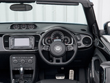 Images of Volkswagen Beetle Cabrio UK-spec 2013