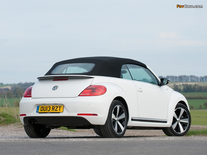 Images of Volkswagen Beetle Cabrio 60s Edition UK-spec 2013 (800 x 600)