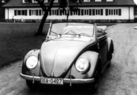 Photos of Volkswagen Käfer Cabriolet 1939