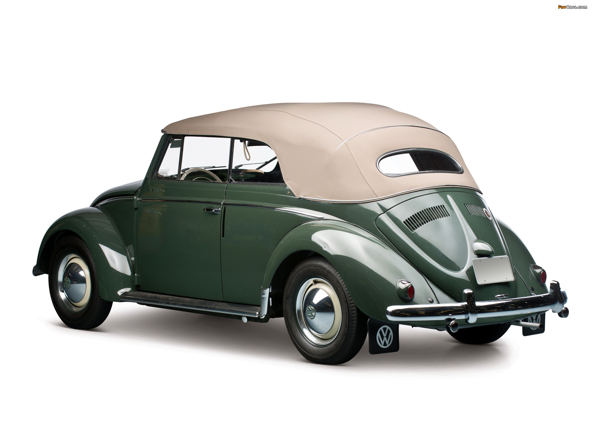 Photos of Volkswagen Beetle Convertible 1953–57 (2048 x 1536)