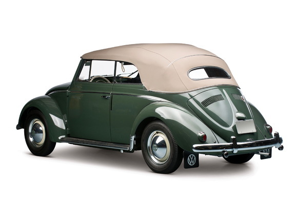 Photos of Volkswagen Beetle Convertible 1953–57