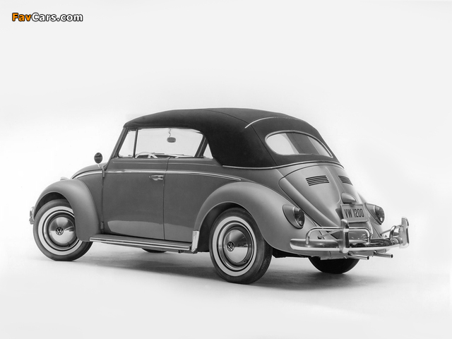 Photos of Volkswagen Beetle Convertible (Type 1) 1962–68 (640 x 480)