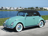 Photos of Volkswagen Beetle Convertible (Type 1) 1962–68