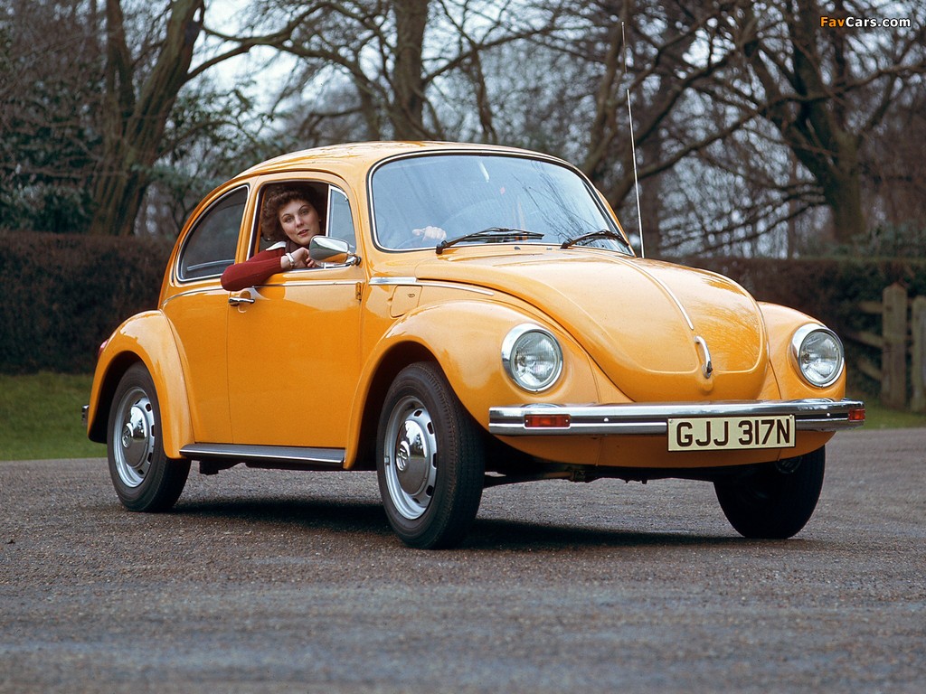 Photos of Volkswagen Beetle UK-spec 1970 (1024 x 768)