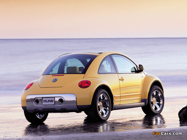 Photos of Volkswagen New Beetle Dune Concept 2000 (640 x 480)