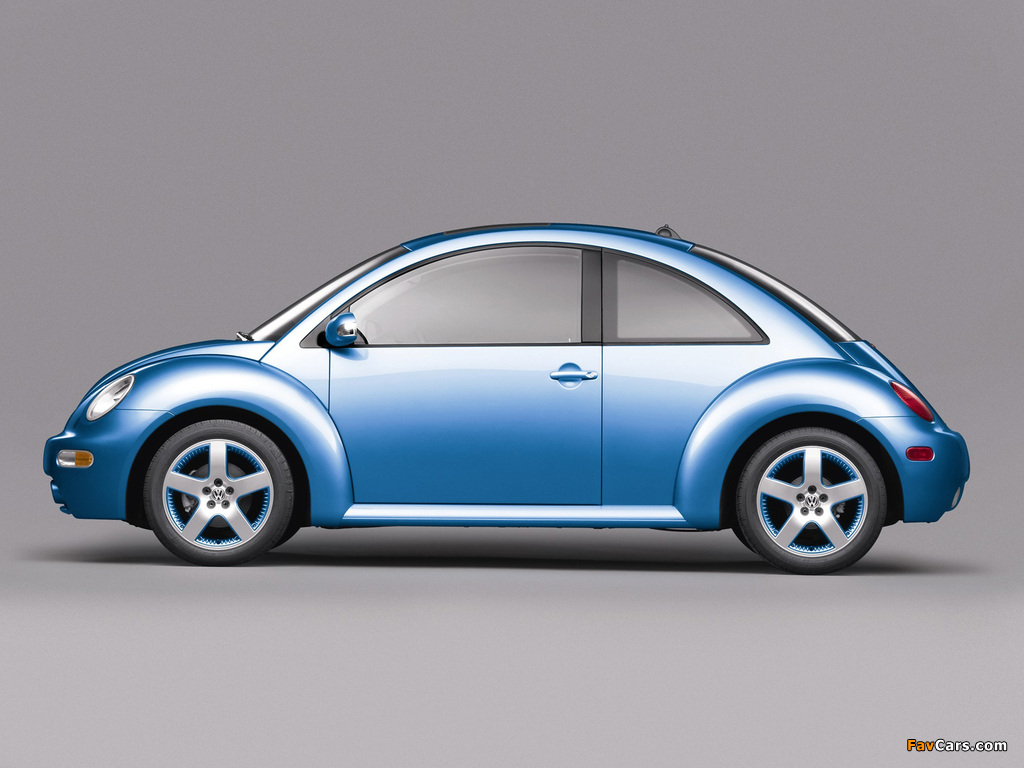 Photos of Volkswagen New Beetle Satellite Blue 2004 (1024 x 768)