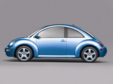 Photos of Volkswagen New Beetle Satellite Blue 2004