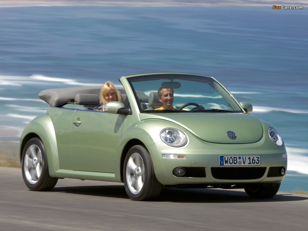 Photos of Volkswagen New Beetle Cabrio 2006–10 (1024 x 768)