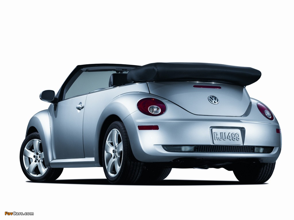 Photos of Volkswagen New Beetle Convertible 2006–10 (1024 x 768)