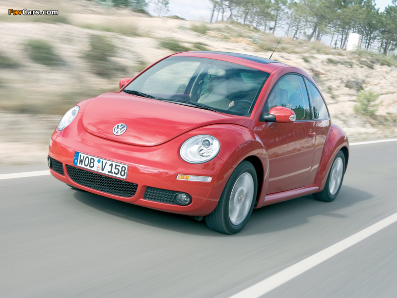 Photos of Volkswagen New Beetle 2006–10 (800 x 600)