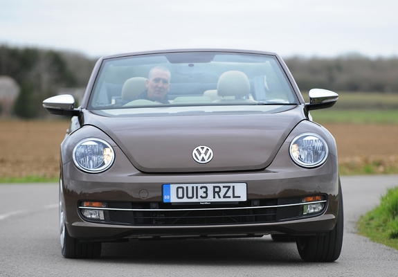 Photos of Volkswagen Beetle Cabrio 70s Edition UK-spec 2013