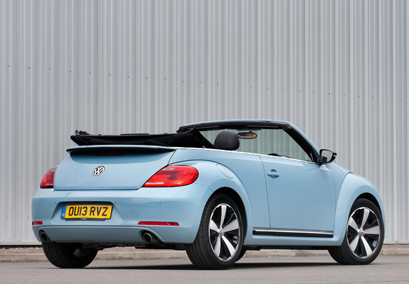 Photos of Volkswagen Beetle Cabrio UK-spec 2013