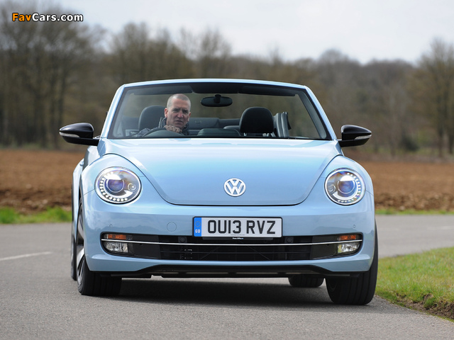 Photos of Volkswagen Beetle Cabrio UK-spec 2013 (640 x 480)