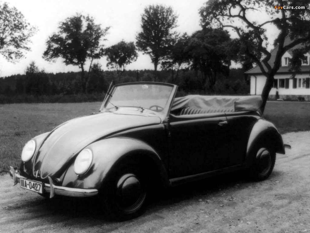 Pictures of Volkswagen Käfer Cabriolet 1939 (1024 x 768)