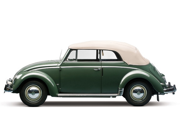 Pictures of Volkswagen Beetle Convertible 1953–57