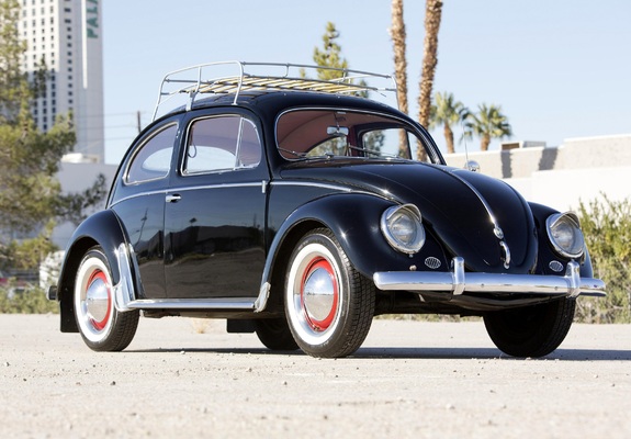 Pictures of Volkswagen Beetle North America 1954