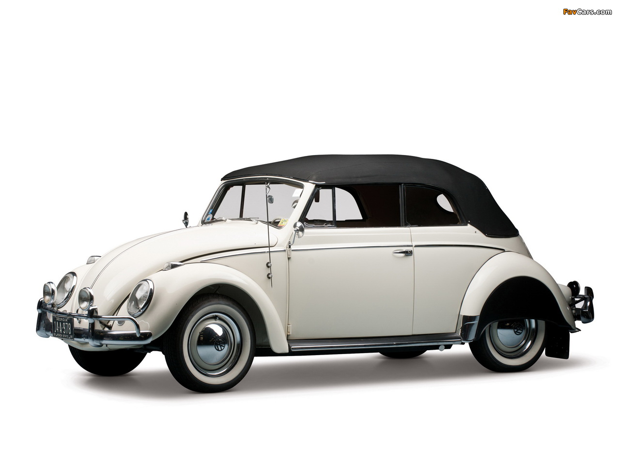 Pictures of Volkswagen Beetle Convertible US-spec 1959 (1280 x 960)