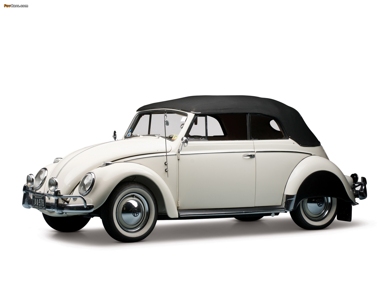 Pictures of Volkswagen Beetle Convertible US-spec 1959 (1600 x 1200)