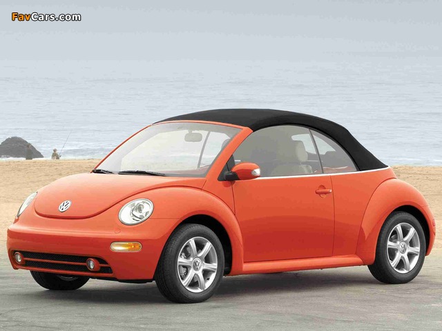 Pictures of Volkswagen New Beetle Convertible 2000–05 (640 x 480)