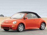 Pictures of Volkswagen New Beetle Convertible 2000–05
