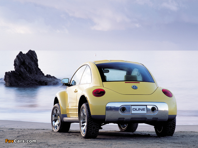 Pictures of Volkswagen New Beetle Dune Concept 2000 (640 x 480)
