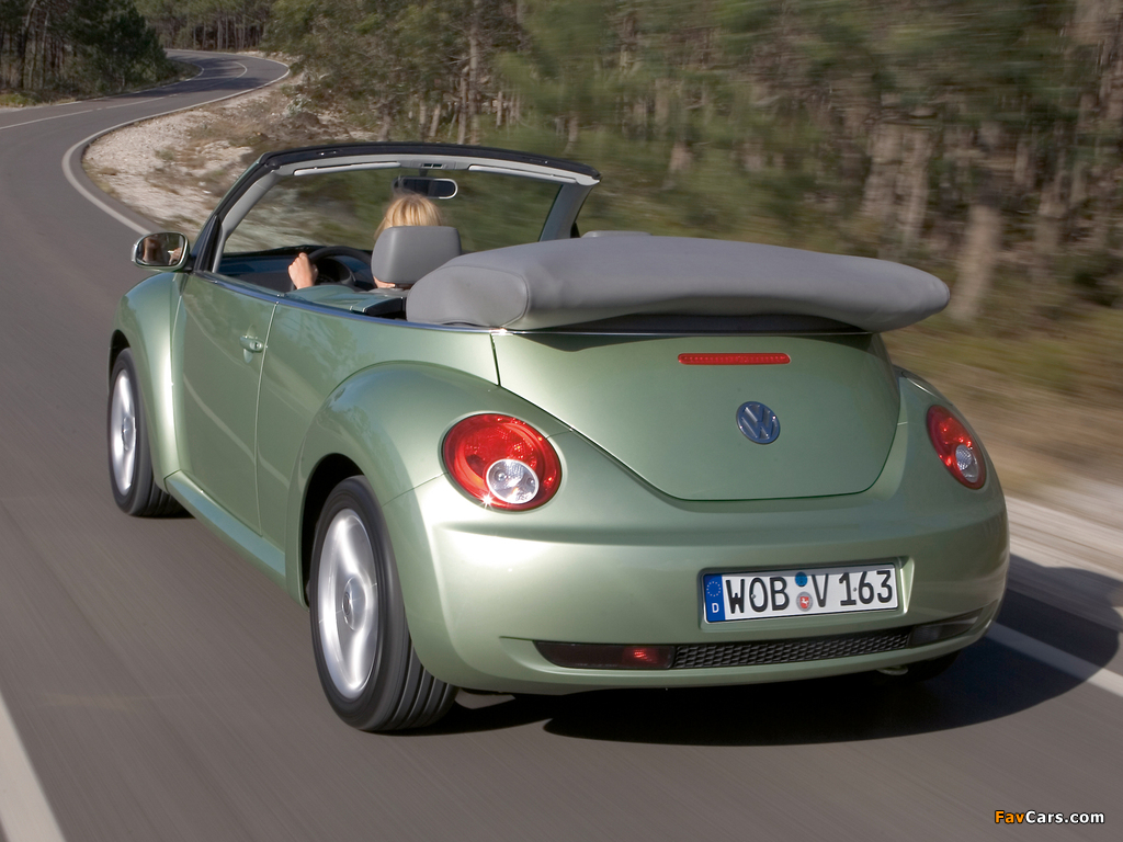 Pictures of Volkswagen New Beetle Cabrio 2006–10 (1024 x 768)