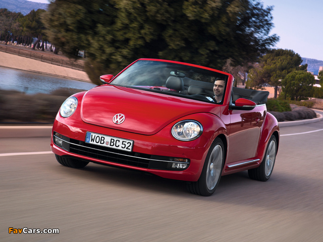 Pictures of Volkswagen Beetle Cabrio 2012 (640 x 480)