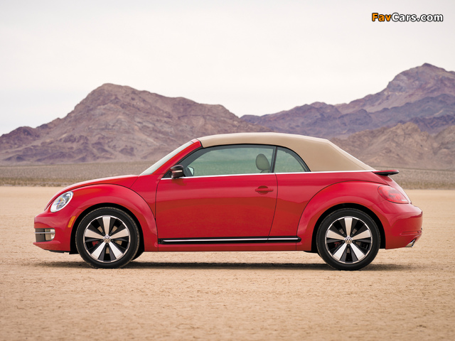 Pictures of Volkswagen Beetle Convertible Turbo 2012 (640 x 480)
