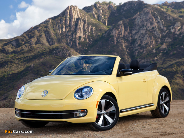 Pictures of Volkswagen Beetle Convertible 2012 (640 x 480)