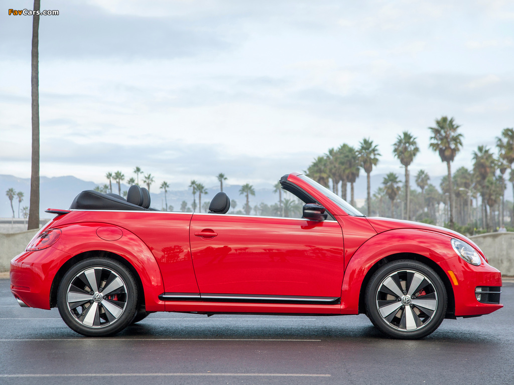 Pictures of Volkswagen Beetle Convertible Turbo 2012 (1024 x 768)