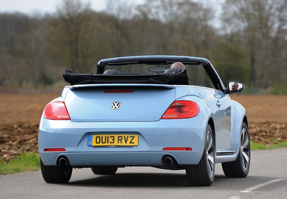 Pictures of Volkswagen Beetle Cabrio UK-spec 2013