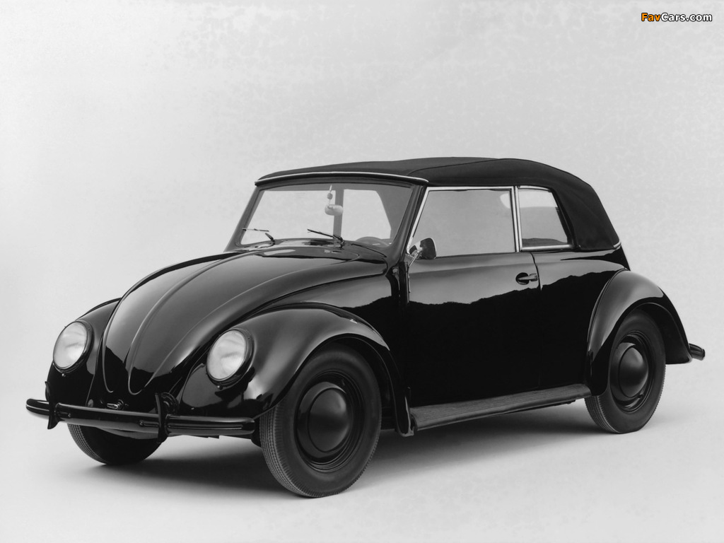 Volkswagen Käfer Cabriolet Prototype 1938 wallpapers (1024 x 768)