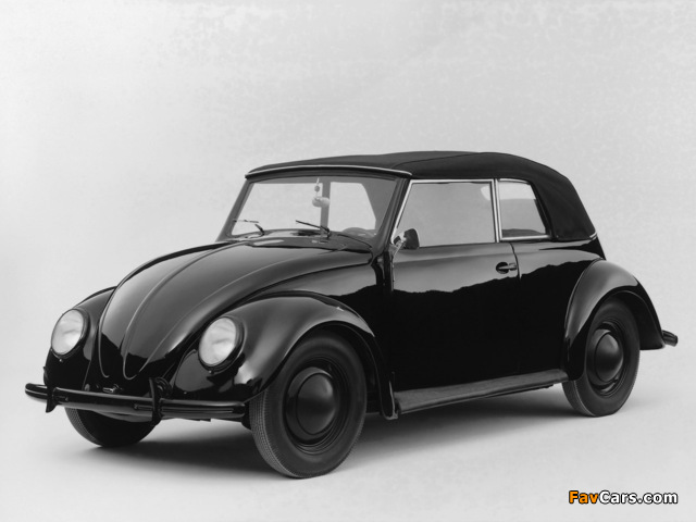 Volkswagen Käfer Cabriolet Prototype 1938 wallpapers (640 x 480)