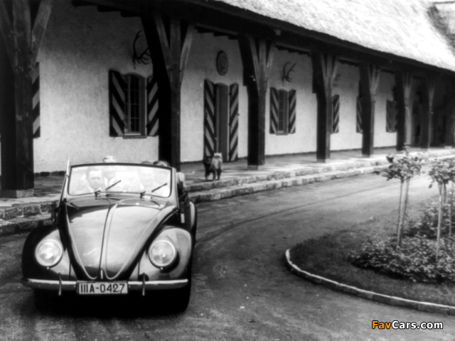 Volkswagen Käfer Cabriolet 1939 images (640 x 480)