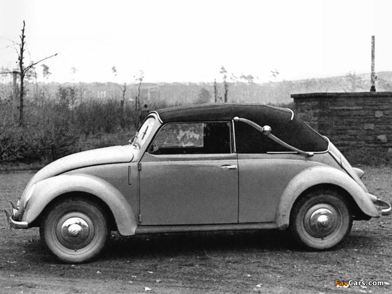 Volkswagen Käfer Cabriolet Landau Prototype 1946 images (800 x 600)