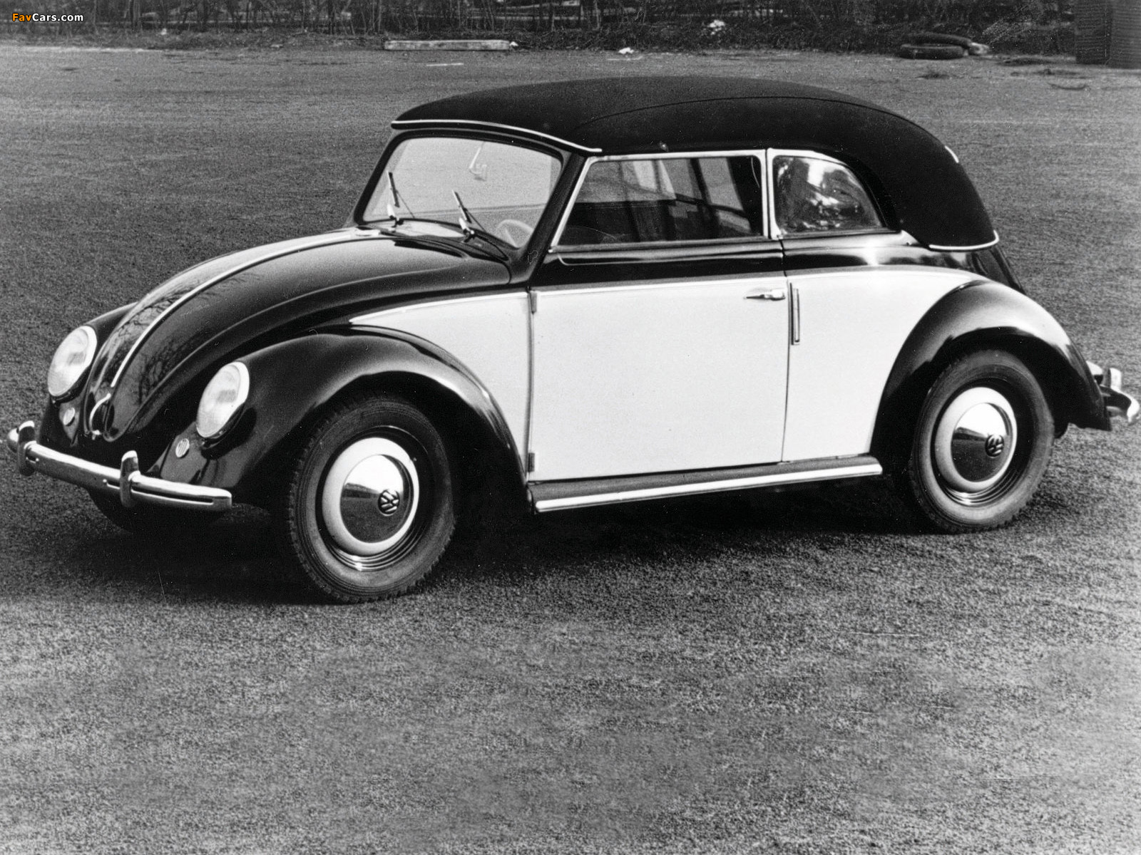 Volkswagen Käfer Karmann Cabriolet (Typ 15) 1949–53 pictures (1600 x 1200)