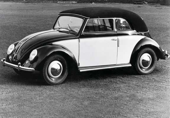 Volkswagen Käfer Karmann Cabriolet (Typ 15) 1949–53 pictures