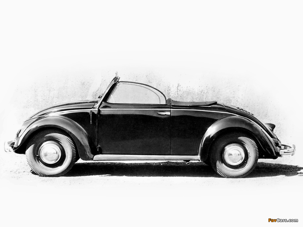 Volkswagen Käfer Hebmüller Cabriolet (Typ 14) 1949–53 wallpapers (1024 x 768)