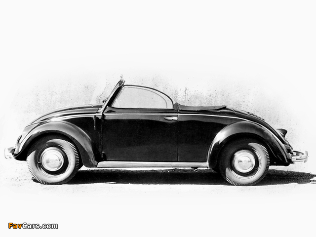 Volkswagen Käfer Hebmüller Cabriolet (Typ 14) 1949–53 wallpapers (640 x 480)