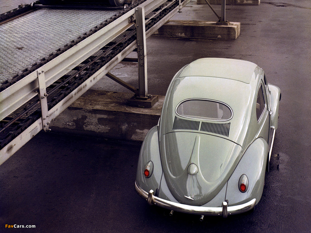 Volkswagen Käfer 1953–57 pictures (1024 x 768)