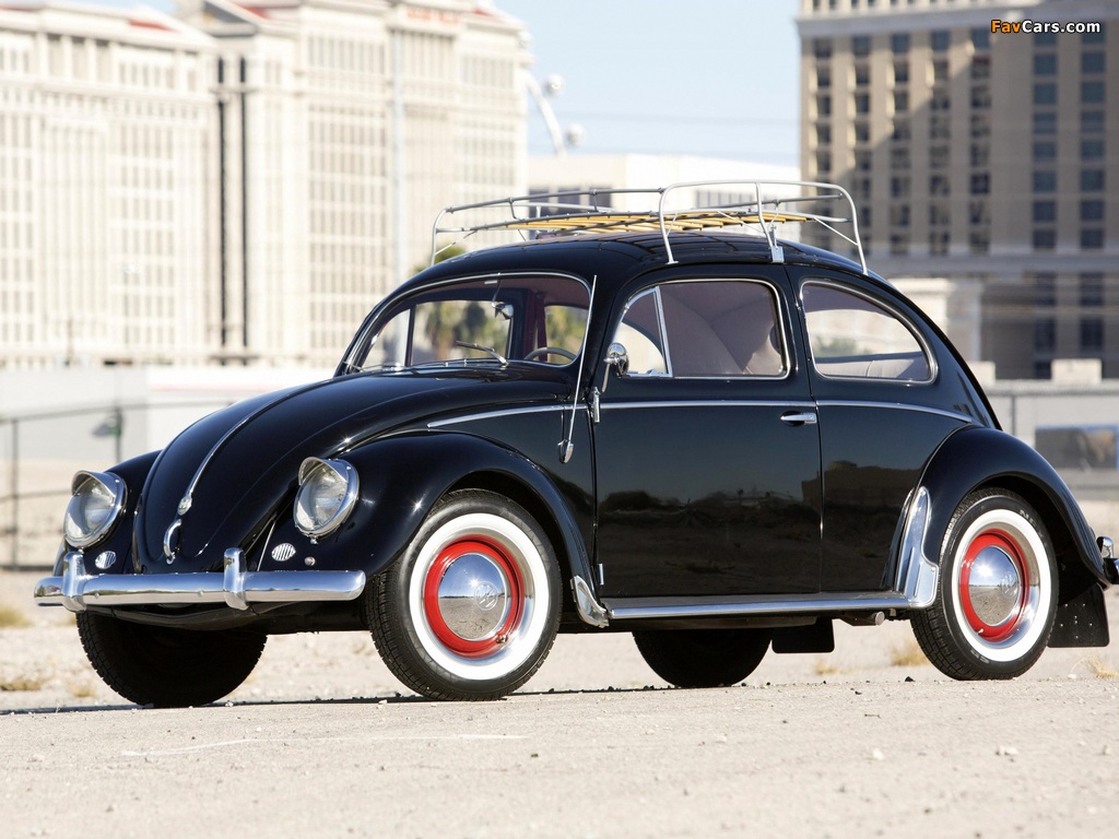 Volkswagen Beetle North America 1954 pictures (1024 x 768)
