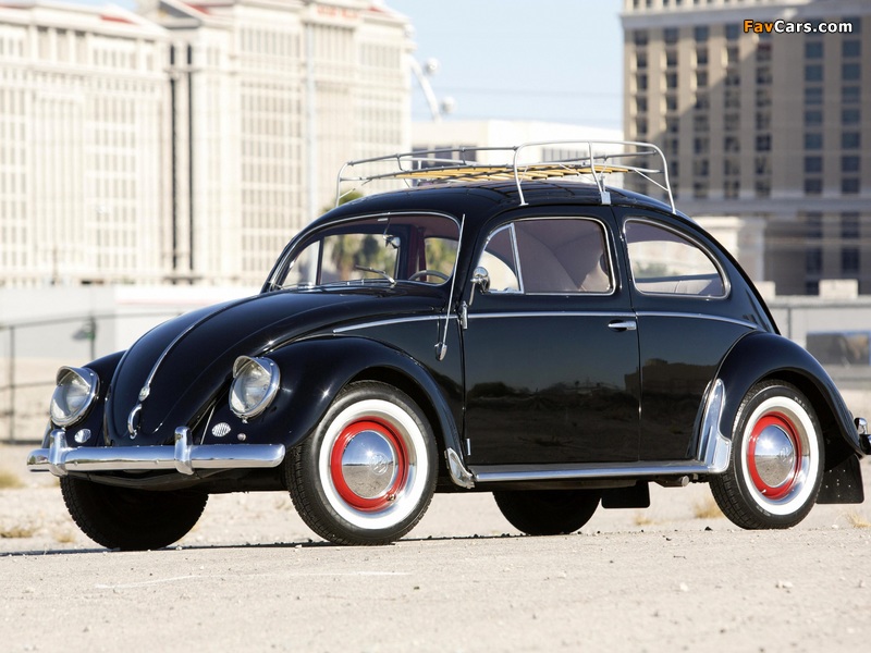 Volkswagen Beetle North America 1954 pictures (800 x 600)