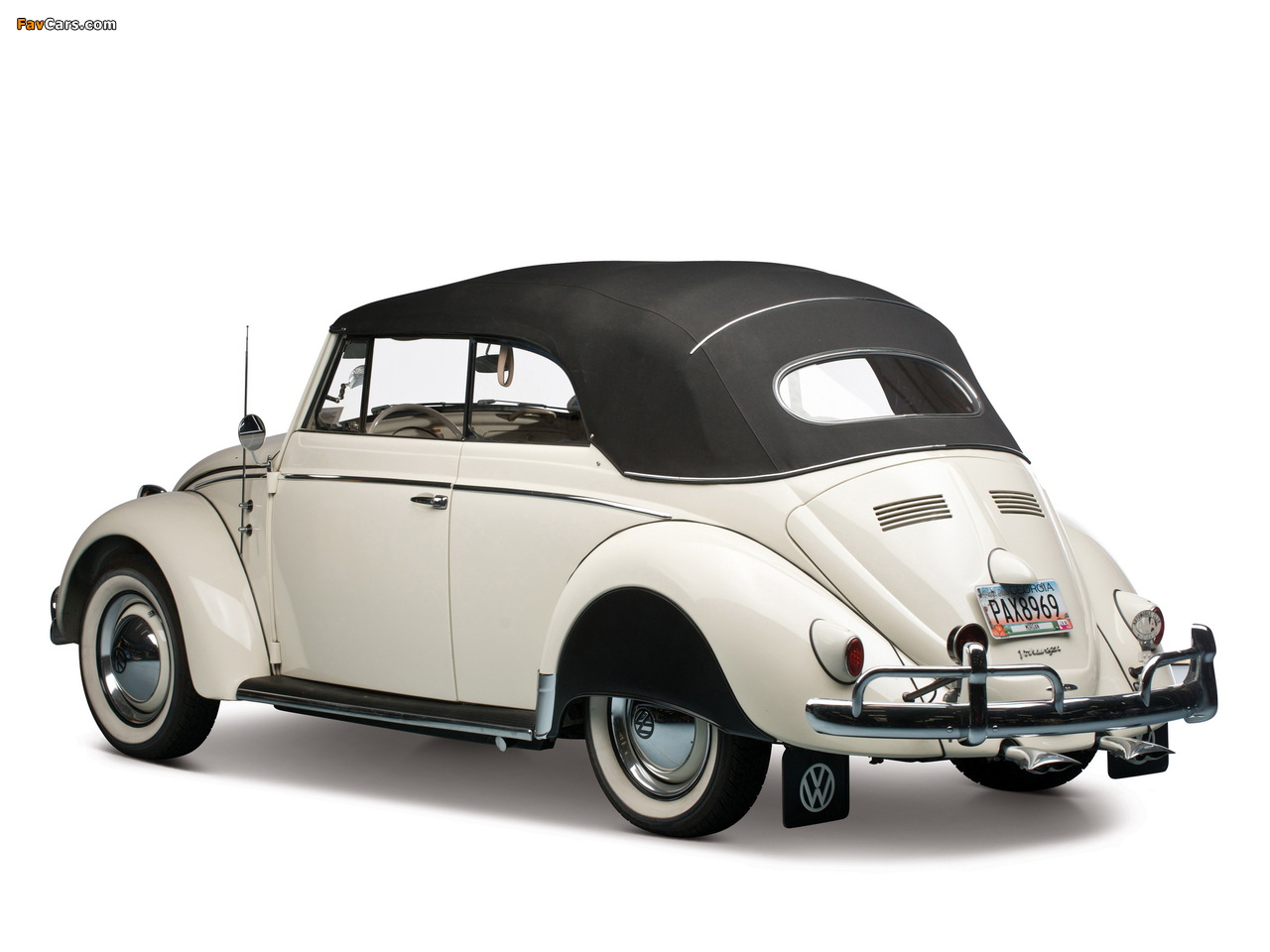 Volkswagen Beetle Convertible US-spec 1959 wallpapers (1280 x 960)