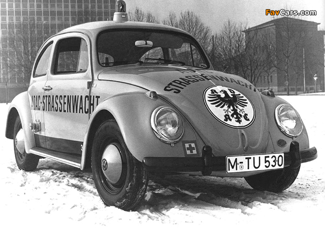 Volkswagen Käfer Strassenwacht 1963 photos (640 x 480)